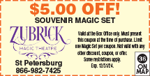 Discount Coupon for Zubrick Magic Theatre